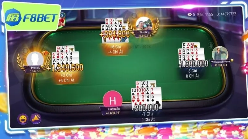 Game Bài F8Bet - Trải Nghiệm Đỉnh Cao Các Tựa Game Hấp Dẫn 3 Các loại game bài F8Bet nổi trội được yêu thích nhất hiện nay