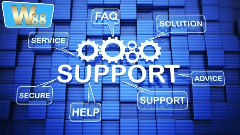 Các hình thức hỗ trợ W88